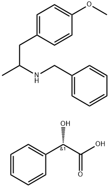 4-Methoxy-alpha-methyl-N-(phenylmethyl)benzeneethanamine Structure