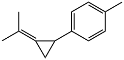 p-(2-Isopropylidenecyclopropyl)toluene Structure