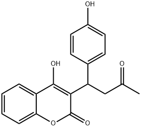 24579-14-4 3-[3-オキソ-1-(4-ヒドロキシフェニル)ブチル]-4-ヒドロキシ-2H-1-ベンゾピラン-2-オン