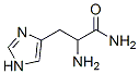 1H-Imidazole-4-propanamide,  -alpha--amino-  (9CI) Structure