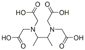 [(1,2-ジメチルエチレン)ジニトリロ]四酢酸 化学構造式
