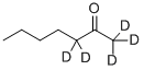 2-HEPTANONE-1,1,1,3,3-D5 Struktur