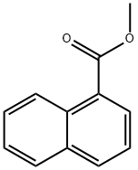 1-ナフトエ酸 メチル 化学構造式