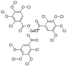 gallium tetrachlorogallate Structure