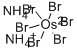 AMMONIUM HEXABROMOOSMATE (IV) Struktur