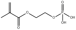 ETHYLENE GLYCOL METHACRYLATE PHOSPHATE Struktur