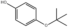 4-(叔丁氧基)苯酚,2460-87-9,结构式