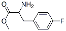 methyl 2-amino-3-(4-fluorophenyl)propanoate Structure