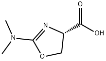 4-Oxazolecarboxylicacid,2-(dimethylamino)-4,5-dihydro-,(4S)-(9CI) 化学構造式