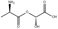 D-Alanine, (R)-carboxyhydroxymethyl ester (9CI) Structure