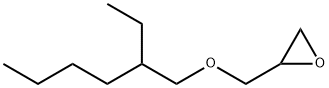 2-Ethylhexyl glycidyl ether Structure