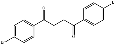 1,4-ビス(4-ブロモフェニル)-1,4-ブタンジオン 化学構造式