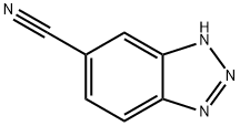 1H-BENZOTRIAZOLE-5-CARBONITRILE Struktur