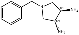(S,S)-N-BENZYL-3,4-TRANS-DIAMINOPYRROLIDINE Struktur