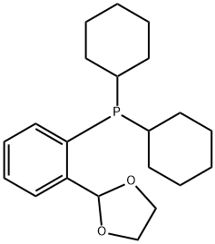 2-(2-DICYCLOHEXYLPHOSPHINOPHENYL)-1 3-D& Struktur