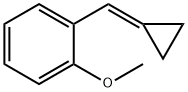 Benzene, 1-(cyclopropylidenemethyl)-2-methoxy- (9CI) Struktur