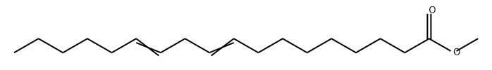 methyl octadeca-9,12-dienoate Struktur