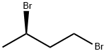 (R)-1,3-Dibromobutane Struktur