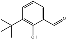 3-叔丁基-2-羟基苯甲醛,24623-65-2,结构式