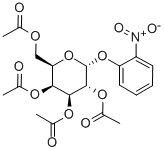 2'-NITROPHENYL TETRA-O-ACETYL-A-D-GALACTOPYRANOSIDE Structure
