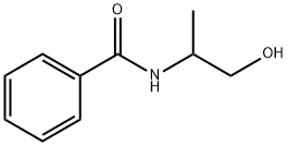 N-(2-羟基-1-甲基乙基)苯甲酰胺, 24629-34-3, 结构式