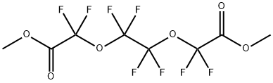 全氟-3,6-二氧杂辛烷-1,8-二酸二甲酯, 24647-20-9, 结构式