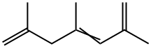 2,4,6-TRIMETHYL-1,3,6-HEPTATRIENE Structure