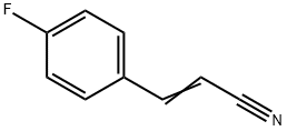 4-FLUOROCINNAMONITRILE 化学構造式