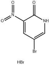 2(1H)-PYRIDINONE, 5-BROMO-3-NITRO-, MONOHYDROBROMIDE