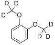 邻苯二甲醚-D6 结构式