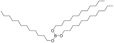 tridodecyl borate  Struktur