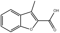 3-Methylbenzofuran-2-carboxylic acid Structure