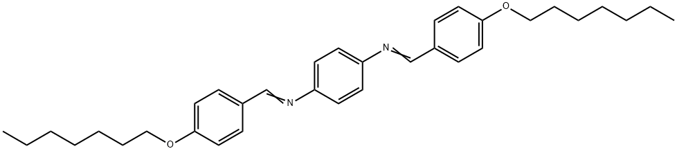 BIS(P-HEPTYLOXYBENZYLIDENE) P-PHENYLENEDIAMINE