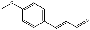 trans-p-Methoxycinnamaldehyde Struktur