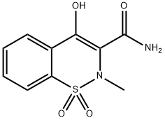 吡罗昔康杂质C, 24683-25-8, 结构式