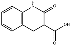 2-OXO-1,2,3,4-TETRAHYDRO-QUINOLINE-3-CARBOXYLIC ACID Struktur
