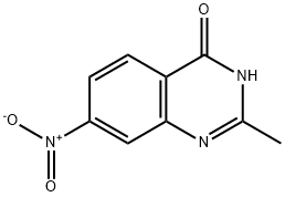 2-METHYL-7-NITROQUINAZOLIN-4-OL Struktur