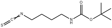 N-BOC-4-异硫氰酰基丁胺, 247035-47-8, 结构式