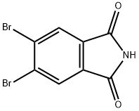 5,6-二溴邻苯二甲酰亚胺, 247045-28-9, 结构式