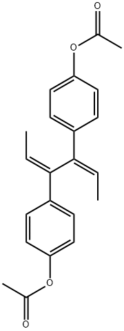 Z,Z-Dienestrol Diacetate Struktur