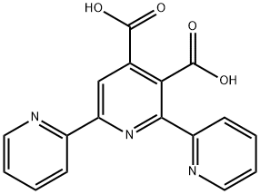 [2,2':6',2''-TERPYRIDINE]-3',4'-DICARBOXYLIC ACID Structure