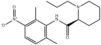 3-硝基罗哌卡因, 247061-07-0, 结构式