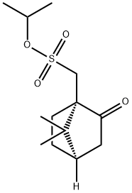 异丙基(1S)-(+)-10-樟脑硫酸盐, 247078-58-6, 结构式
