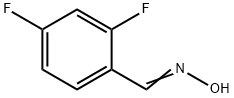 2,4-DIFLUOROBENZALDEHYDE OXIME 化学構造式
