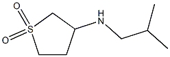 N-Isobutyltetrahydrothiophene-3-amine-1,1-dioxide hydrochloride 化学構造式