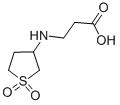 3-(2-CARBOXYETHYL)-AMINOTETRAHYDROTHIOPHENE, 1,1-DIOXIDE Structure