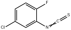 5-CHLORO-2-FLUOROPHENYL ISOTHIOCYANATE Struktur