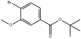 4-溴-3-甲氧基苯甲酸叔丁酯,247186-51-2,结构式