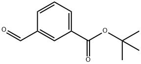 3-ホルミル安息香酸TERT-ブチル 化学構造式