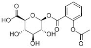 ASPIRIN ACYL-D-GLUCURONIDE, 24719-72-0, 结构式